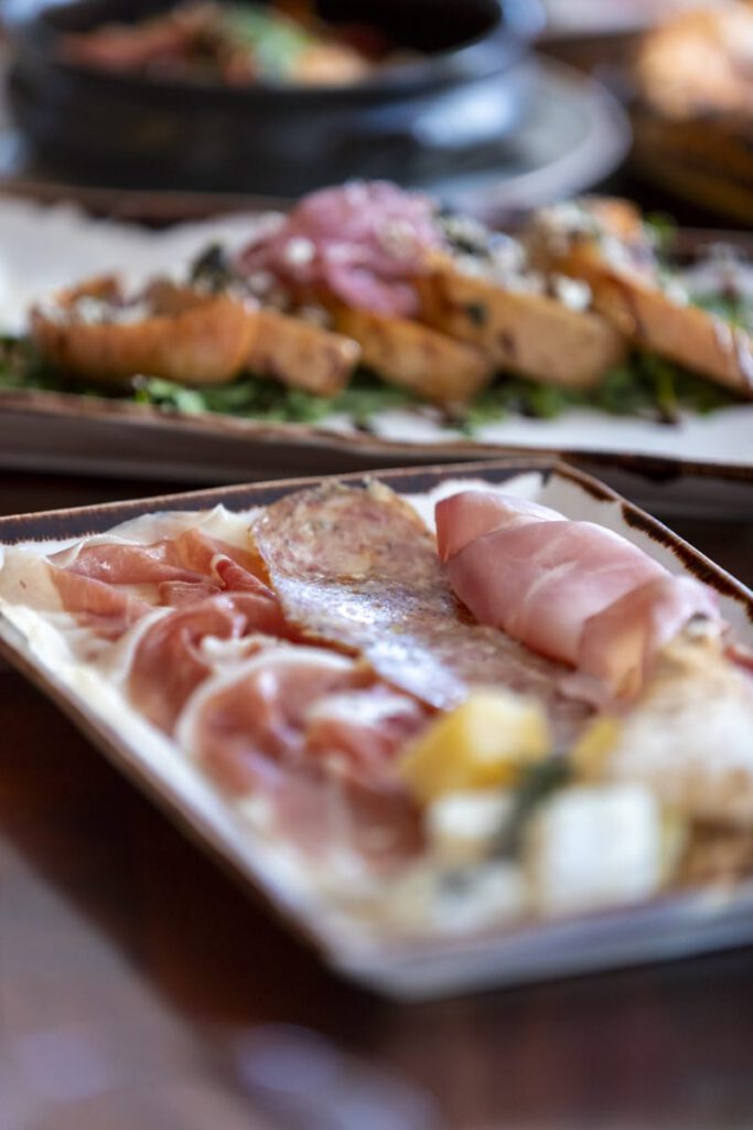 Il Verde's authentic Italian dish beautifully presented